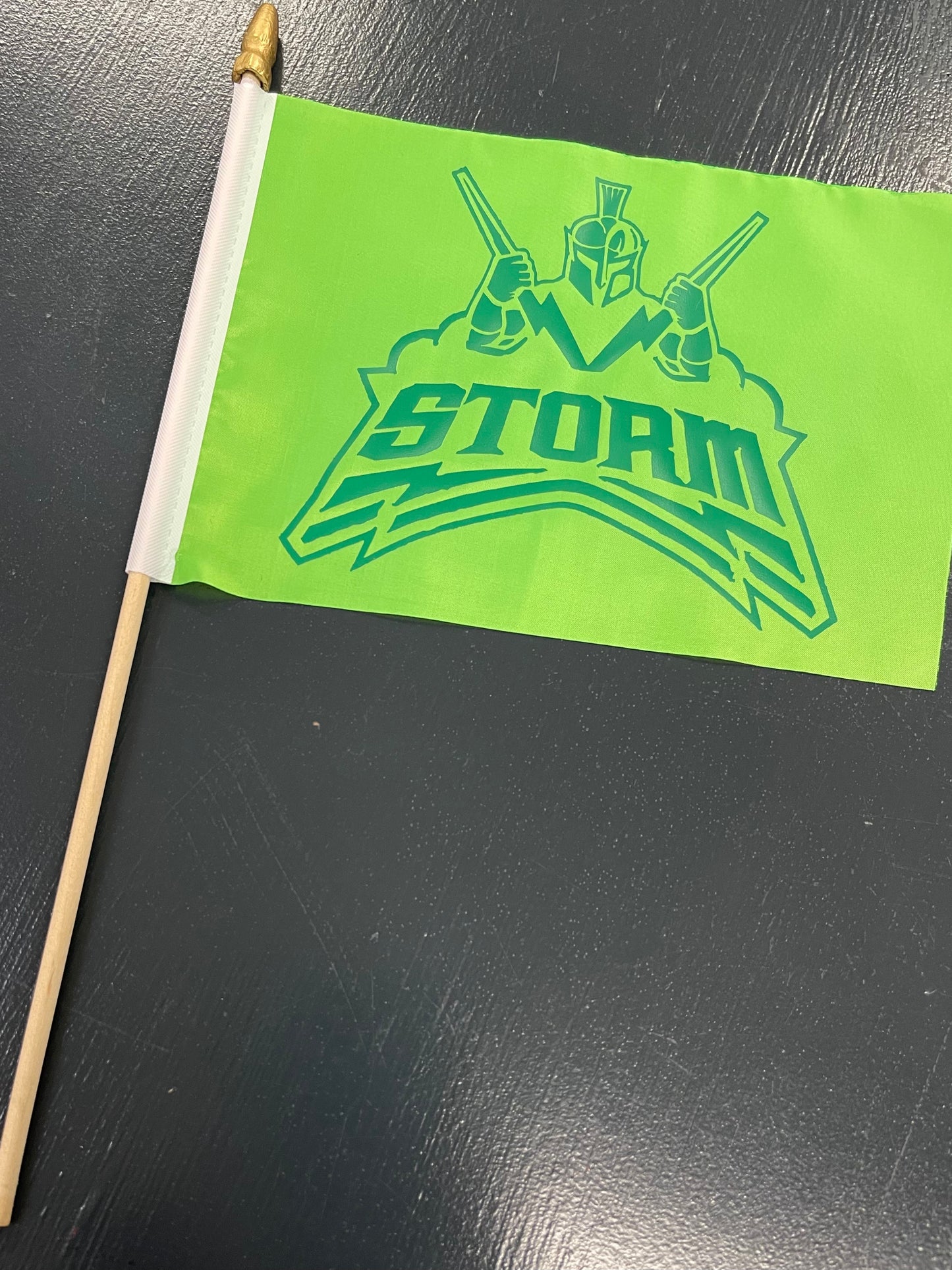 Spirit Flag with HYV Storm Logo